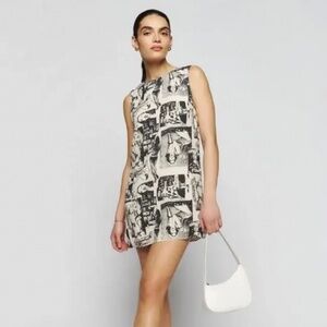 REFORMATION Gracelynn Dress Typical Girls Graphic Print